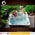 Portable outdoor spas bowl shape acrylic bathtub